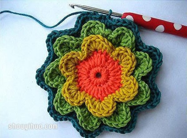 How to Make Melaleuca Flowers Step by Step Crochet Melaleuca DIY Illustrated Tutorial