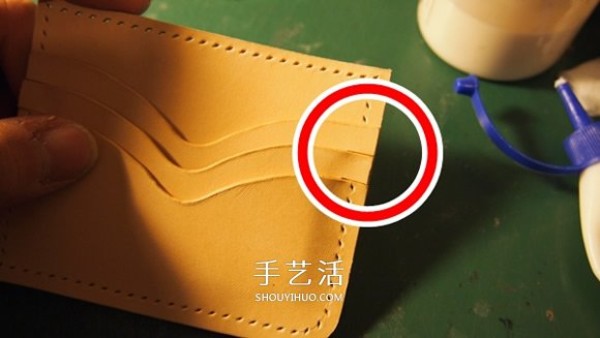 The most detailed leather art tutorial teaches you how to make a cowhide wallet step by step