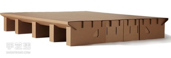 Buying one cardboard bed with three folding methods is equivalent to buying three. !