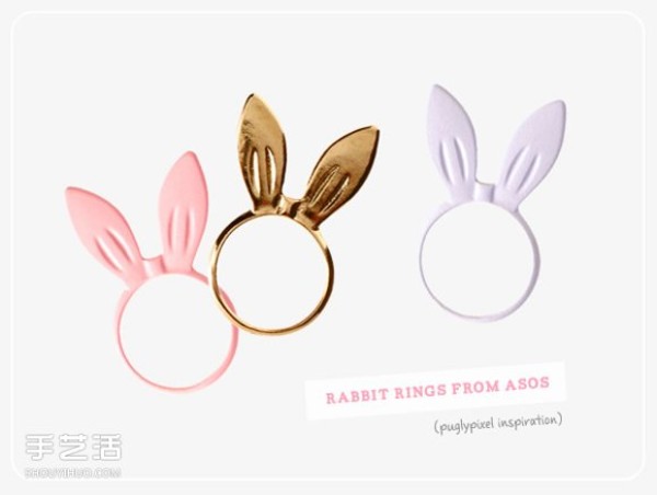 Homemade ASOS Rabbit Ears Ring Twist Stick Ring DIY Illustrated Tutorial