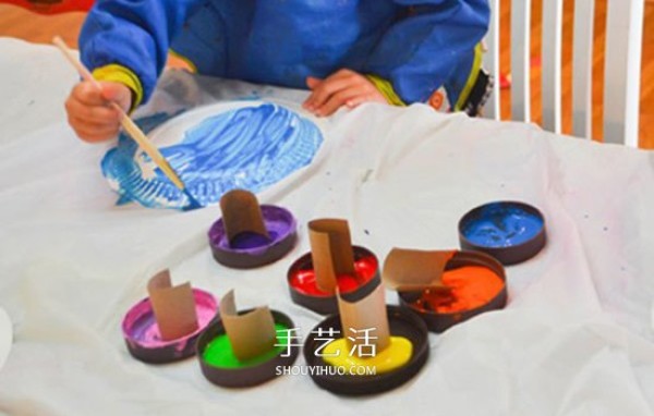 Kindergarten Paper Plate Handmade Tutorial to Make a Cute Fat Fish