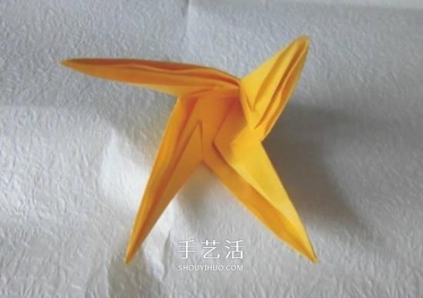 Tutorial on how to fold pearlescent conch, step by step diagram of origami conch