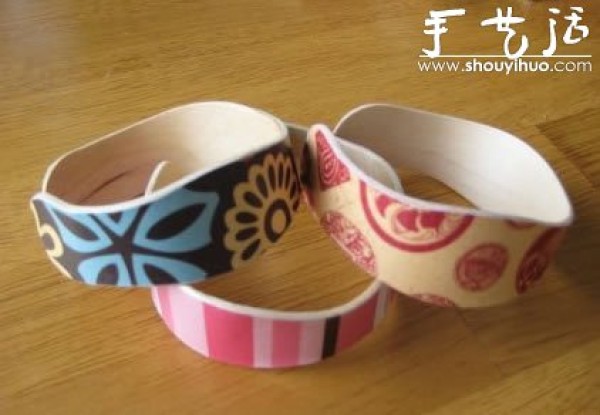 Tutorial on making exquisite bracelets with popsicle sticks