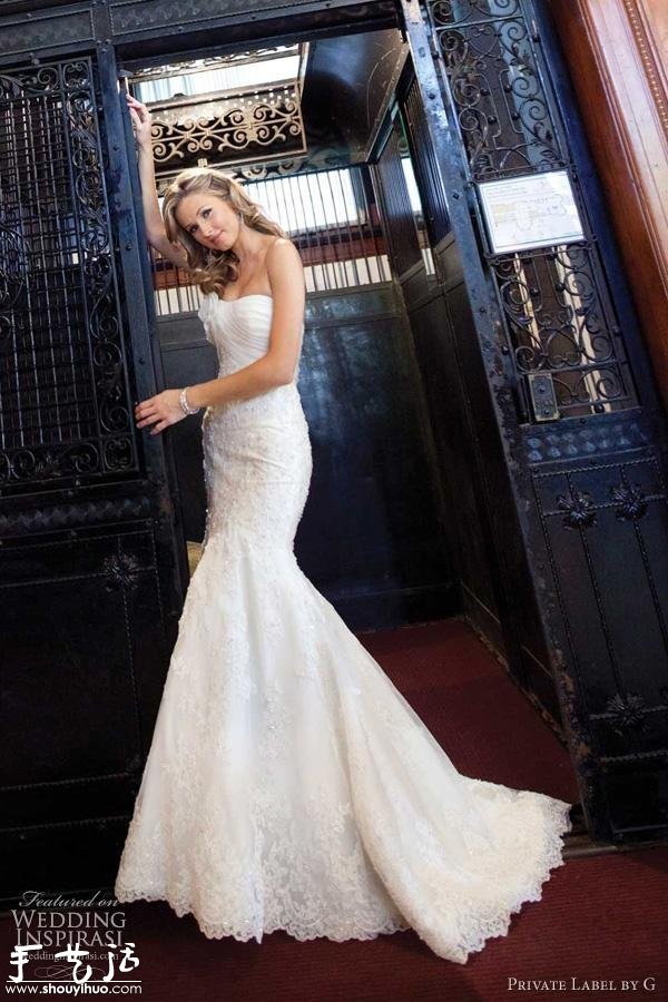 Private Label by G Appreciation of exquisite wedding dress works