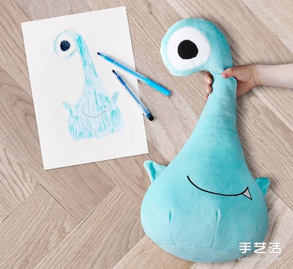 Imagine it come true! IKEA turns childrens drawings into plush toys