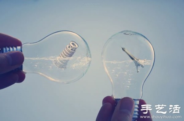 Interesting light bulb creative DIY