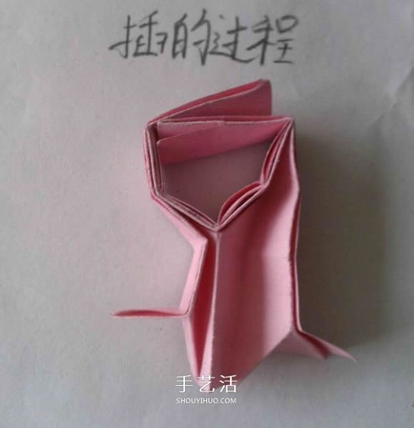 ♂♀The origami illustration of male and female icons can also be used as a cute ring