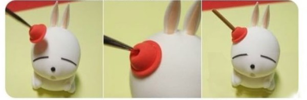 DIY Handmade Illustrated Tutorial of a Cheap Rascal Rabbit Clay Doll