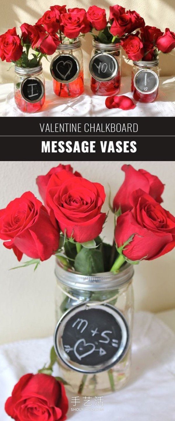 15 Charming Valentines Day Glass Jar Gift DIY Tutorial