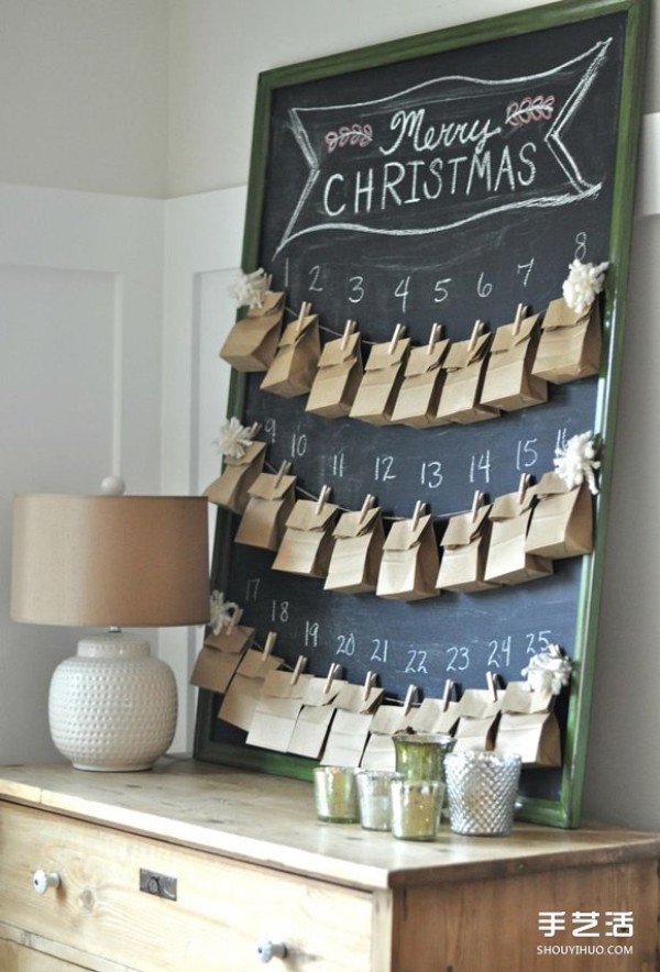 How to Make a Christmas Countdown Calendar, Christmas Calendar Handmade Tutorial