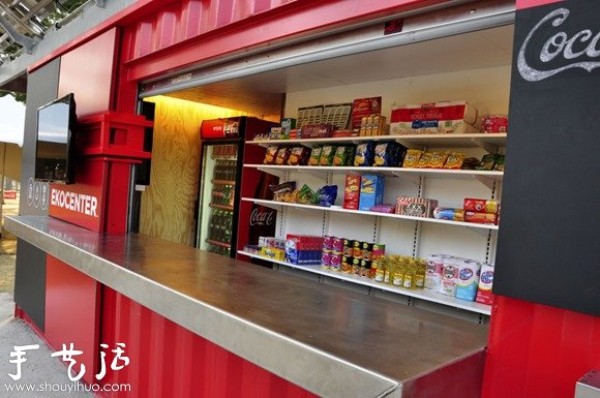 Coca-Cola Companys comprehensive store built using containers