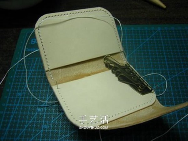 Redmoon Leather Card Holder Making Homemade Womens Leather Key Bag Tutorial