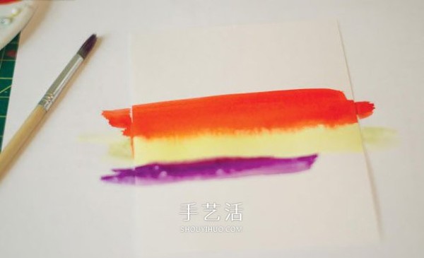 How to make a homemade Easter card and make a rabbit greeting card for the Mid-Autumn Festival