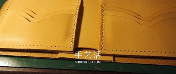 The most detailed leather art tutorial teaches you how to make a cowhide wallet step by step