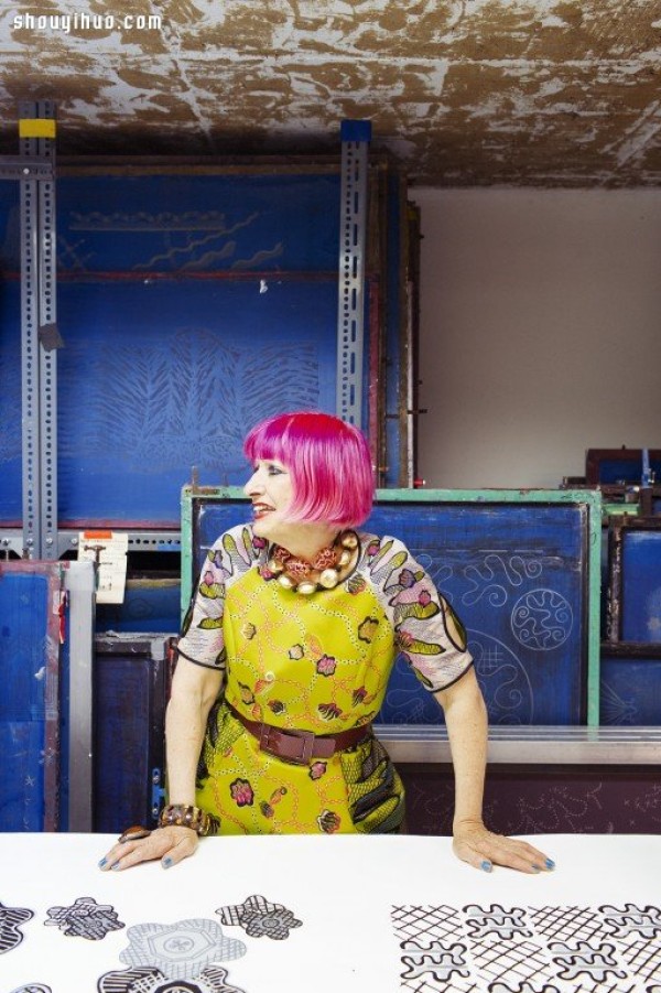 The immortal legendary master in the fashion industry ZANDRA RHODES