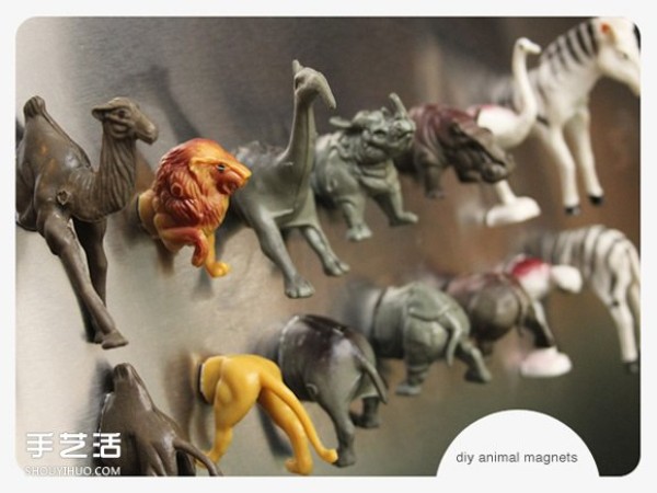 Plastic animal toys can be transformed into 14 types of plastic dolls, DIY small production