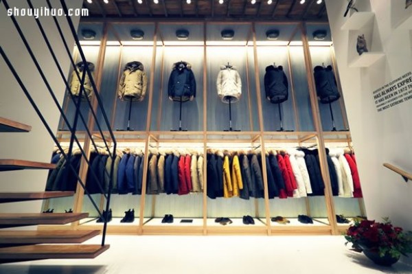 Woolrich Tokyo American Atmosphere Clothing Flagship Store Design