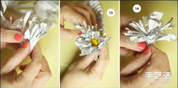 How to fold a crepe paper flower and a tutorial on how to make a beautiful headband