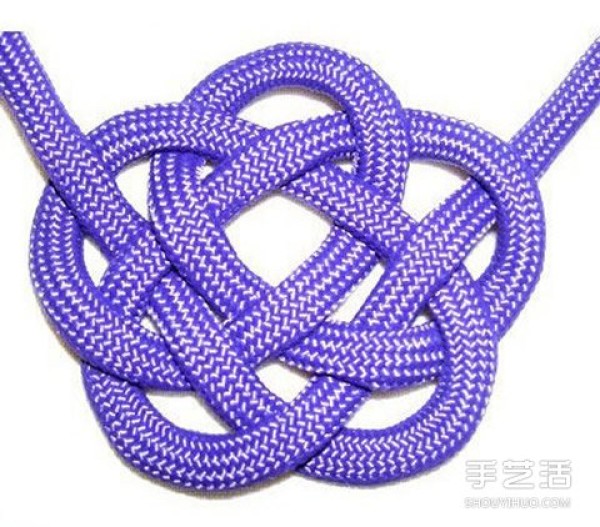 Exorcist Protective Knot: How to weave Cloud Knot and Solomons Seal Knot Illustration