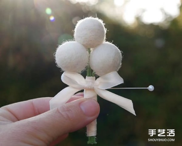 DIY pictures of forest style wedding accessories, feel full of happiness! 