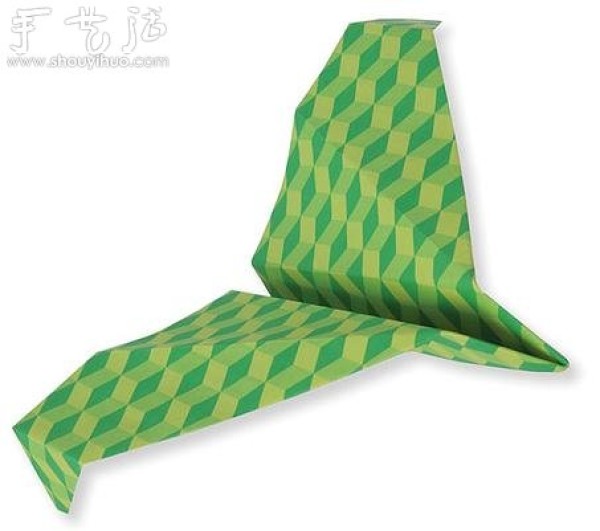 Appreciation of origami works of airplanes with various shapes