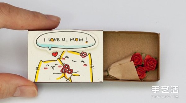 Small and cute handmade unique all-purpose cards from matchboxes