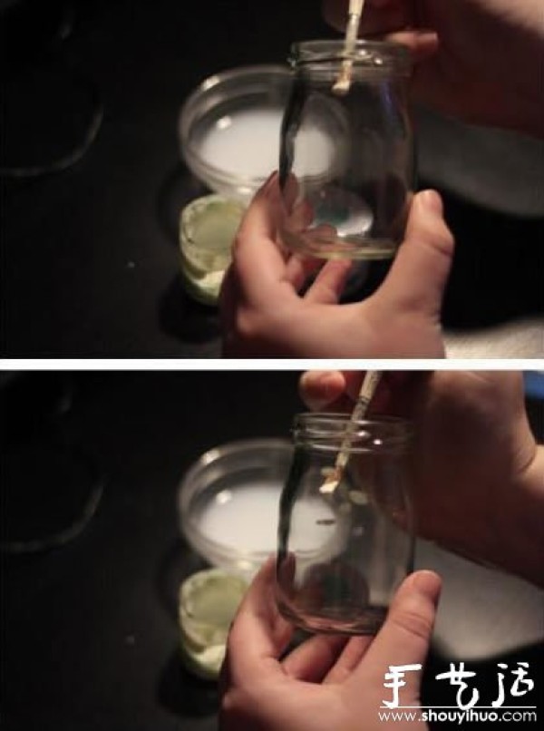 Beautiful Starry Sky Glass Bottle DIY Making Tutorial