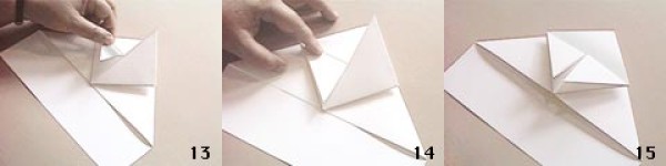 DC-3 aircraft origami method