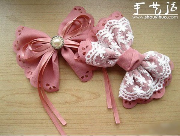 Handmade tutorial for decorative bows