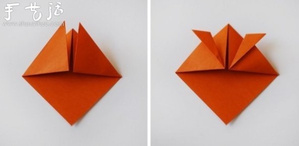 How to make origami fish