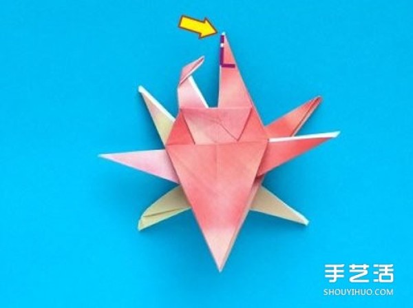 Origami Crab Step by Step Illustration and Complex Crab Origami Illustration Tutorial