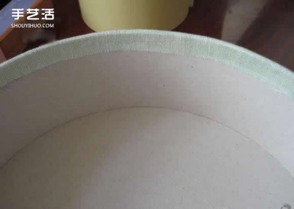 How to make a round cloth box tutorial round fabric storage box DIY diagram