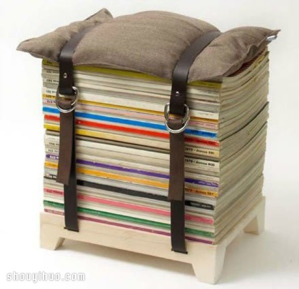 Waste books are transformed and reused to make handmade DIY ideas