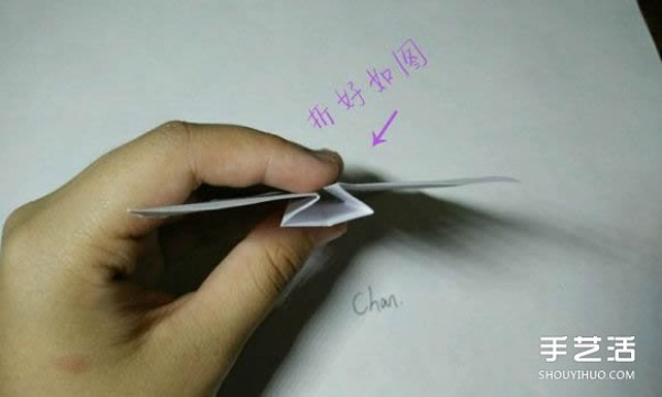 How to fold an origami wedding dress, illustrate the origami method of a wedding dress with steps