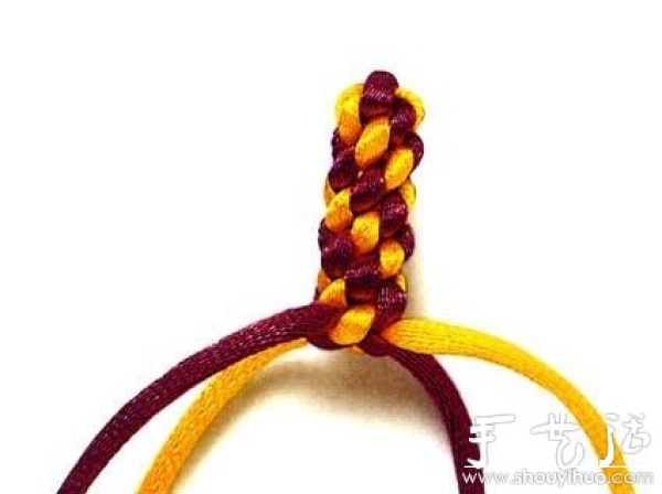 Basics of hand knitting: corn knot weaving tutorial