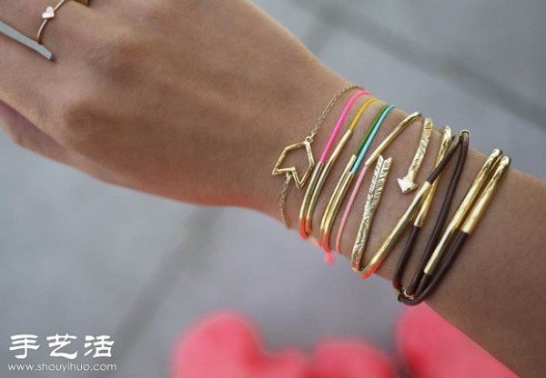 How to make a beautiful homemade bracelet, a simple tutorial on how to make a bracelet