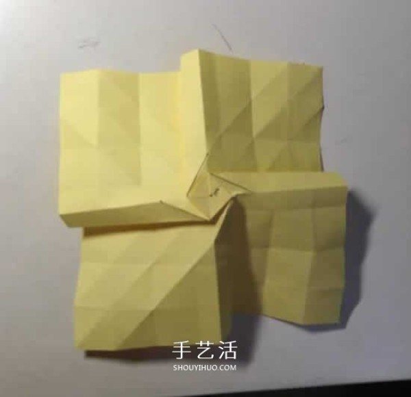 The original folding method of Weiwei Rose, detailed origami rose process steps