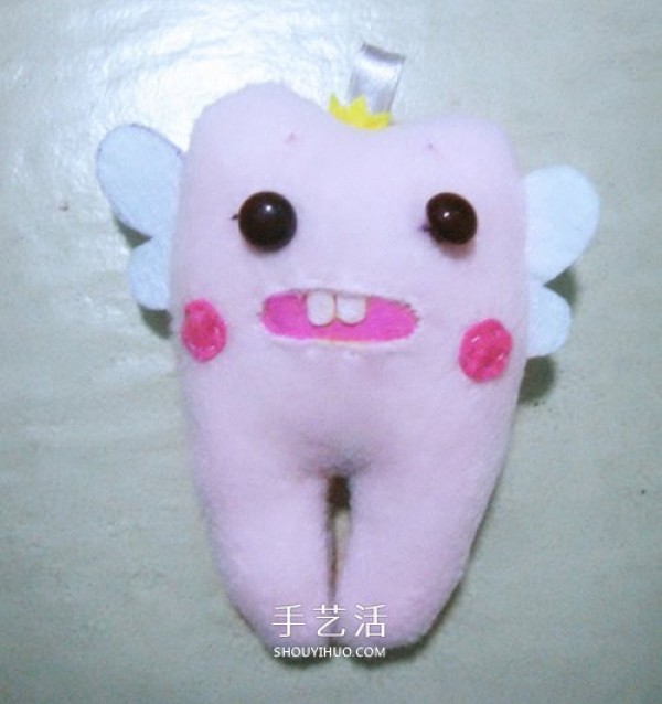 Cute Tooth Baby Doll DIY Fabric Tooth Baby Doll Production