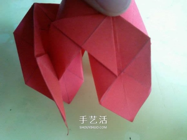 How to fold LS roses with illustrations and how to fold LS roses by hand step by step