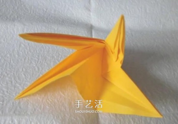 Tutorial on how to fold pearlescent conch, step by step diagram of origami conch