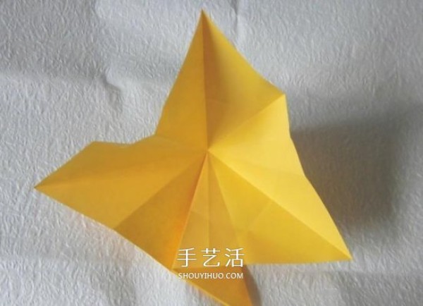 Tutorial on how to fold pearlescent conch, step by step diagram of origami conch