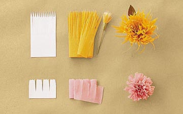 Paper art tutorial for making flowers