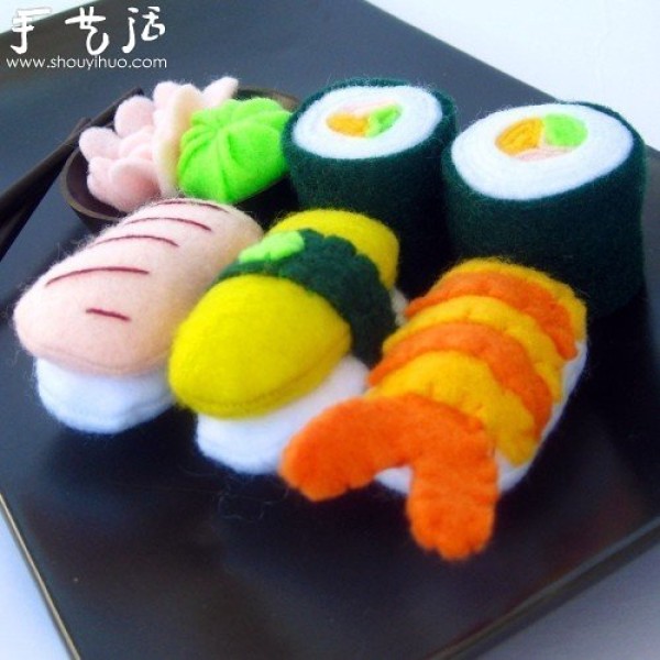 Handmade fabric DIY various exquisite snacks