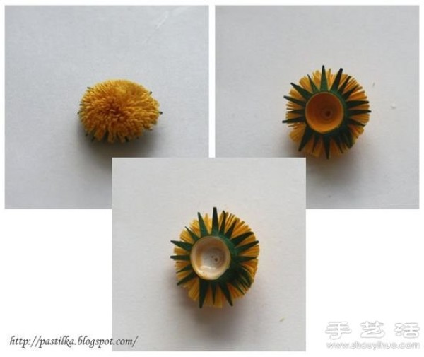 Handmade three-dimensional dandelion decorative painting tutorial