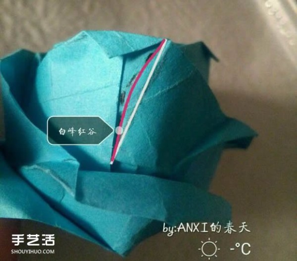 New Kawasaki Rose Folding Method Illustrated Handmade Origami New Kawasaki Rose Steps