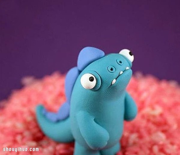 How to make little monsters with colored clay, DIY tutorial for clay monsters