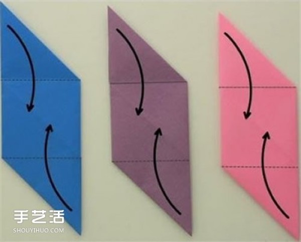 How to make Dragon Boat Festival paper rice dumplings, step-by-step picture of hand-made origami rice dumplings