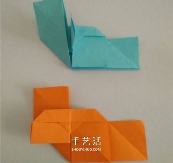 Heart-to-heart connection step-by-step diagram to fold origami heart-to-heart connection diagram