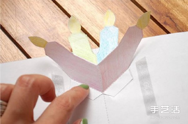 How to make a three-dimensional birthday card How to make a three-dimensional birthday card