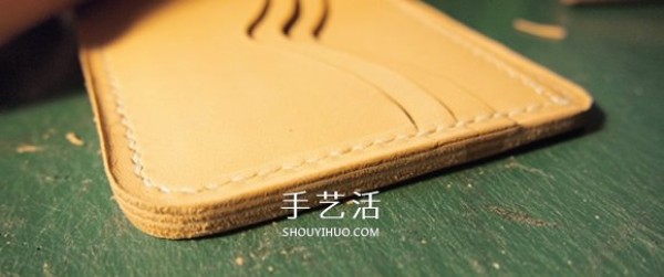 The most detailed leather art tutorial teaches you how to make a cowhide wallet step by step